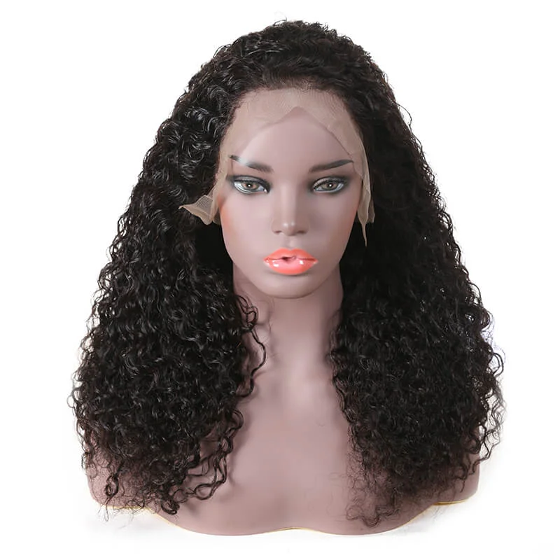 Wig for bright shine-150% Density Brazilian 13x4 Lace Frontal Wig's Deal Water Wave