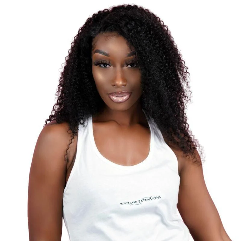 Wig for deep vibe-Brazilian Kinky Curly Bundles