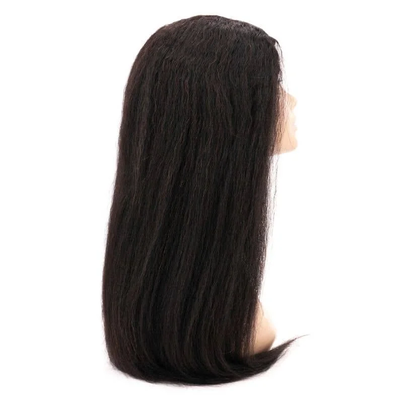 Wig for deep flair-Brazilian Kinky Straight U-Part Wig