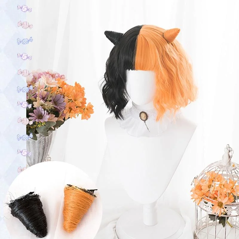 Wig for simple care-Halloween Bob Wig