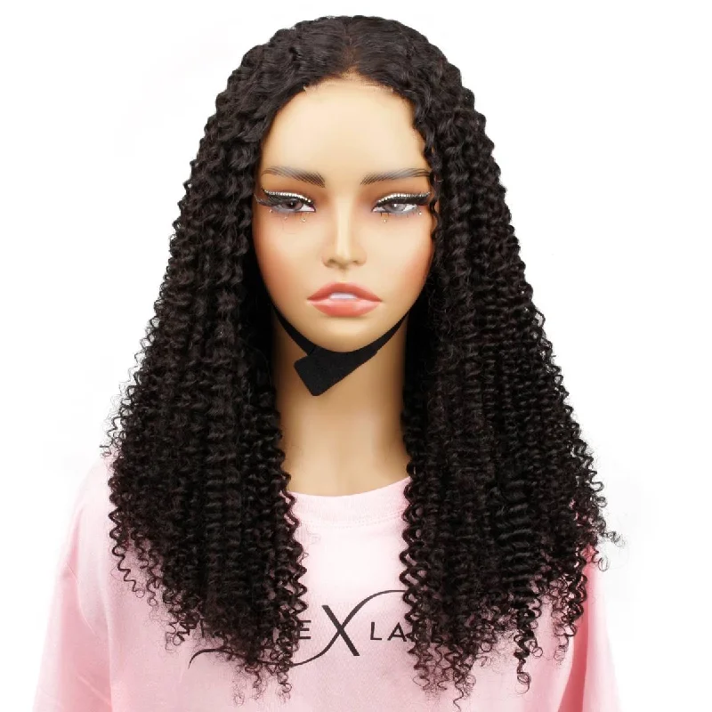 Wig for acting role-Jerry Curl HD 2x6 Closure Glueless Wig