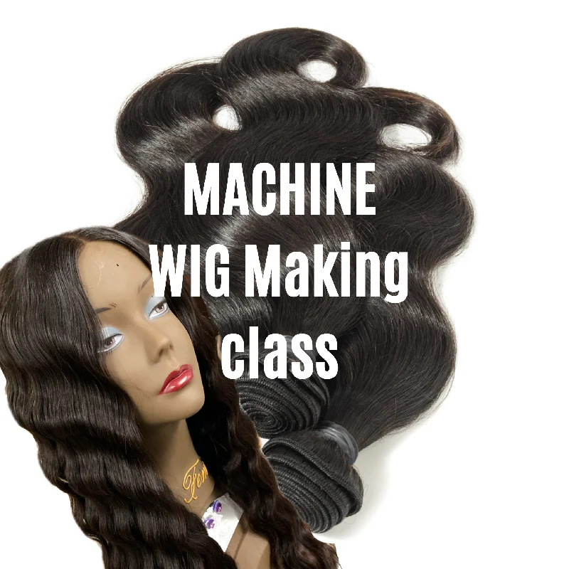 Wig for vivid flair-Machine wig class