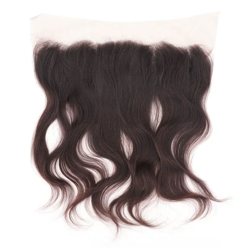 Synthetic wig for kids-Raw Indian Wavy 13x4 Transparent Frontal