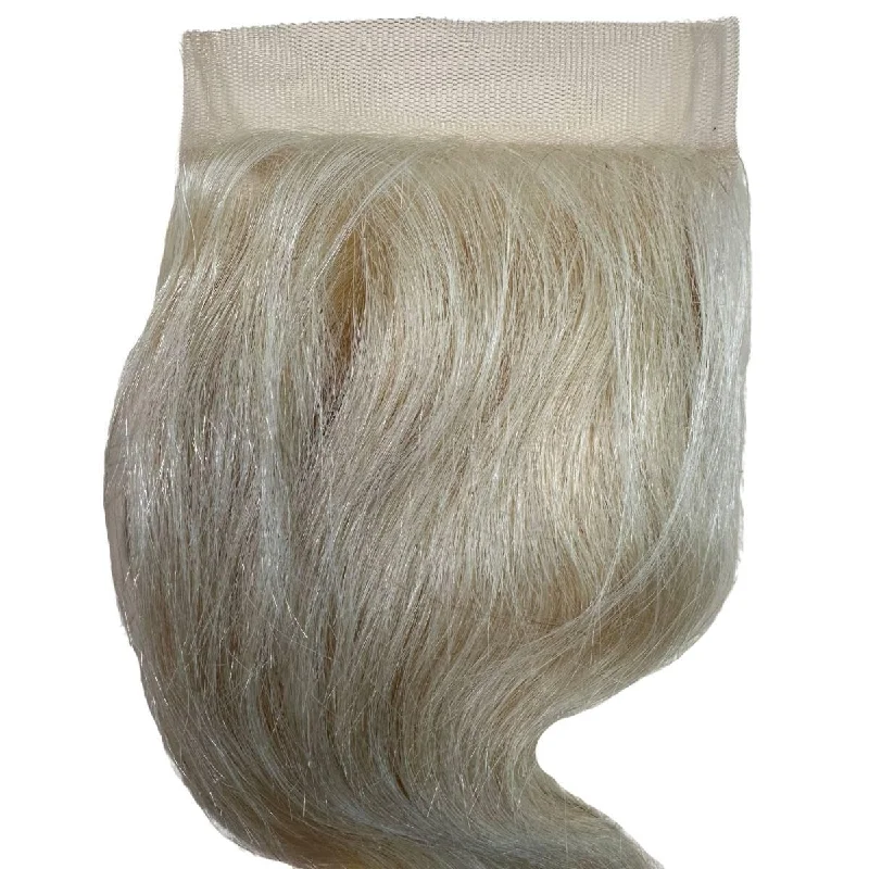 Long black wig with waves-Russian Blonde Body Wave 4x4 Transparent Closure