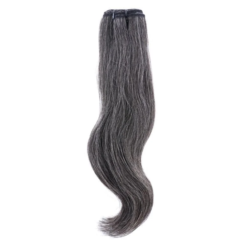 Medium bob wig purple-Vietnamese Natural Gray Raw Bundles