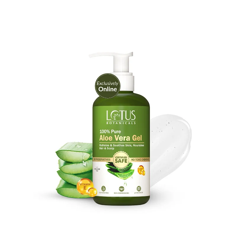 Natural shampoo-100% Pure Aloe Vera Gel with Vitamin E