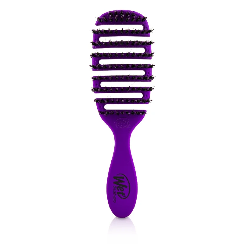 Wet Brush Pro Flex Dry Shine Enhancer Boar Bristle - # Purple  1p