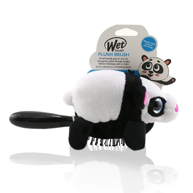 Wet Brush Plush Brush - # Panda  1pc