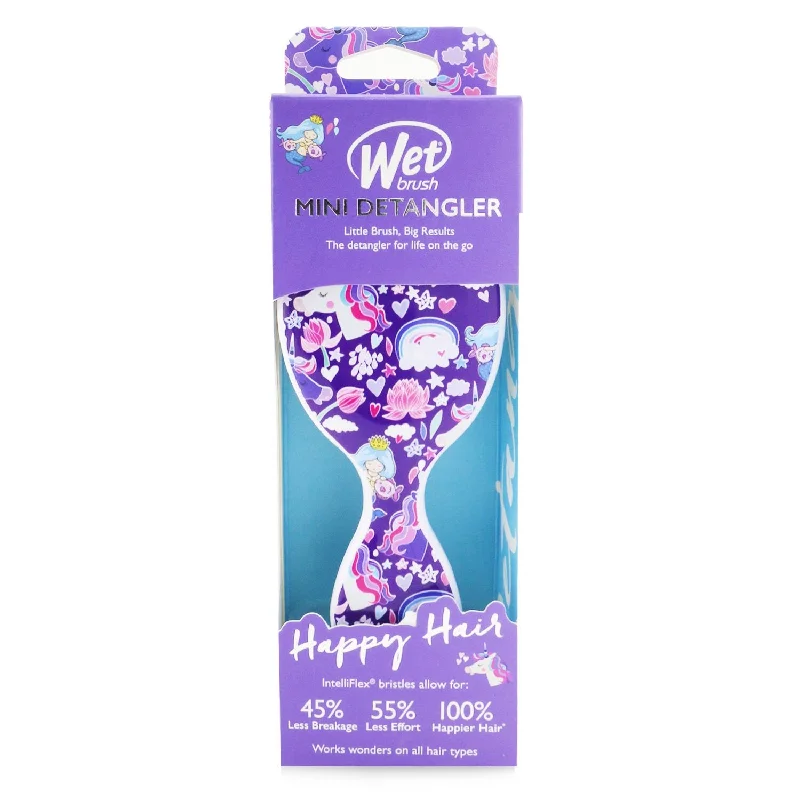 Wet Brush Mini Detangler Happy Hair - # Mermaids & Unicorns  1pc