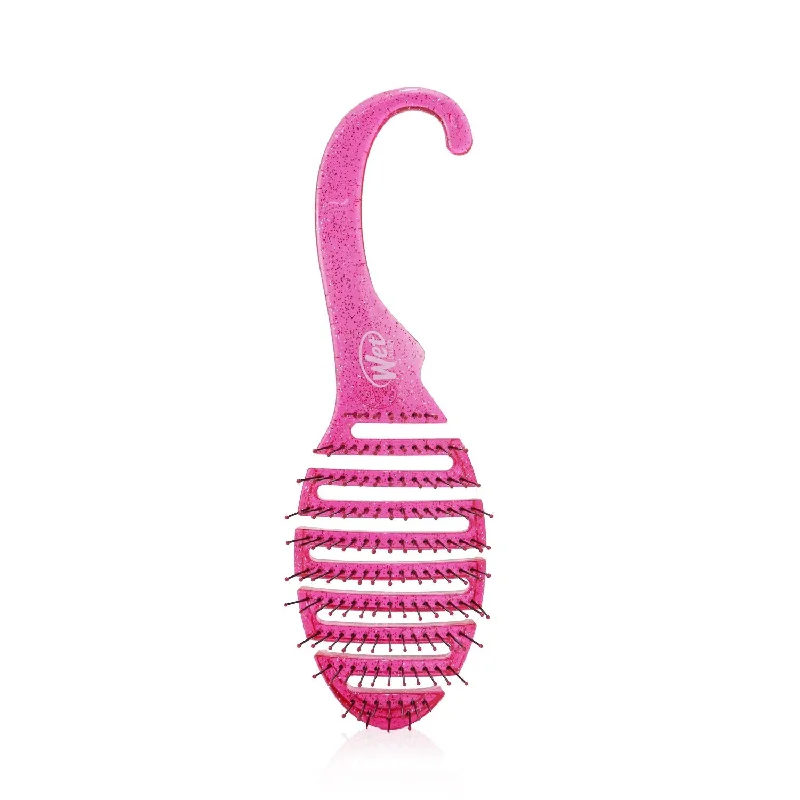 Wet Brush Shower Detangler - # Pink Glitter (Unboxed)  1pcs