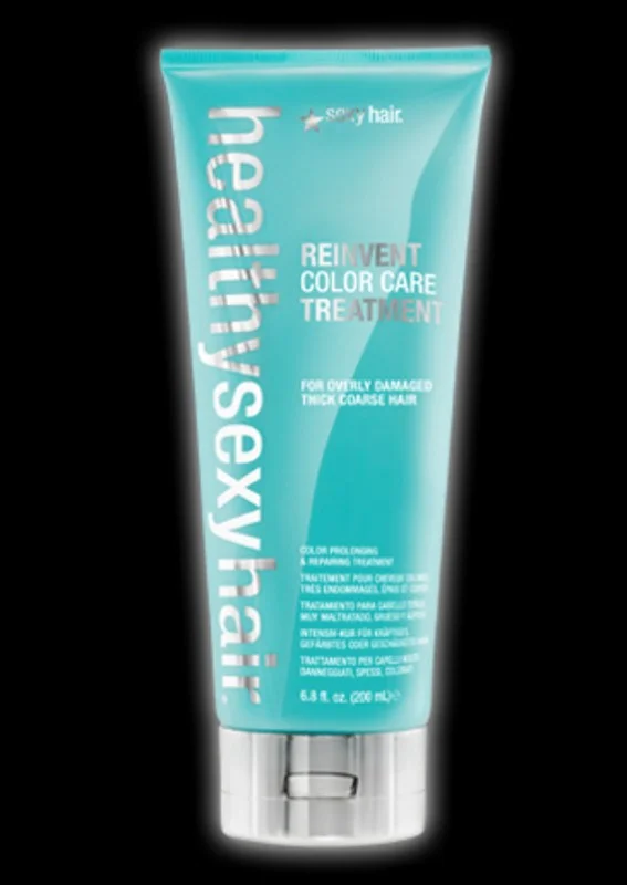 How to maintain satiny hair-SEXY HAIR HEALTHY REINVENT COLOR CARE TREATMENT FOR OVERLY DAMAGED THICK HAIR 6.7 OZ