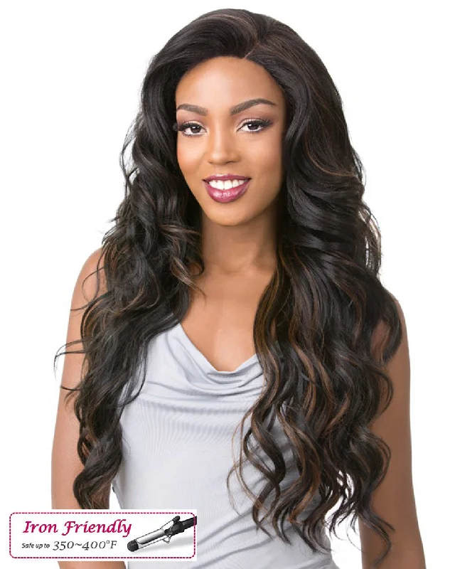 real person hair ring guest craft-360 Lace Stana | Human Hair Blend Wig by It's a Wig