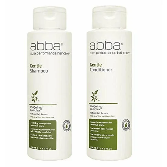 Abba Gentle Shampoo and Conditioner 8 oz Duo