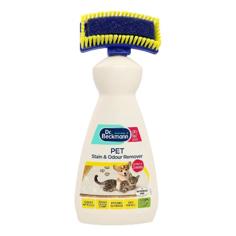 Dr Beckmann Pet Stain & Odour Remover Brush 650ml