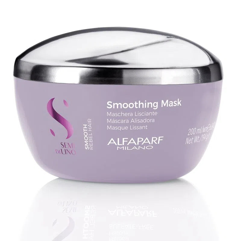 Hair care routine for dermatitis-Alfaparf Milano Semi di Lino Smooth Mask 200ml / 6.7 fl oz