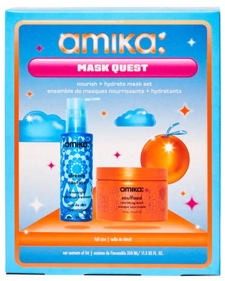 Hair care products with pineapple-Amika Mask Quest Holiday Set