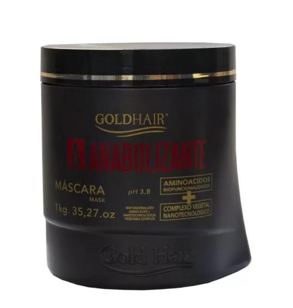 Hair care tips for pastel colors-Anabolizante Replenisher Treatment Anabolic Mask 1kg - Gold Hair Advance