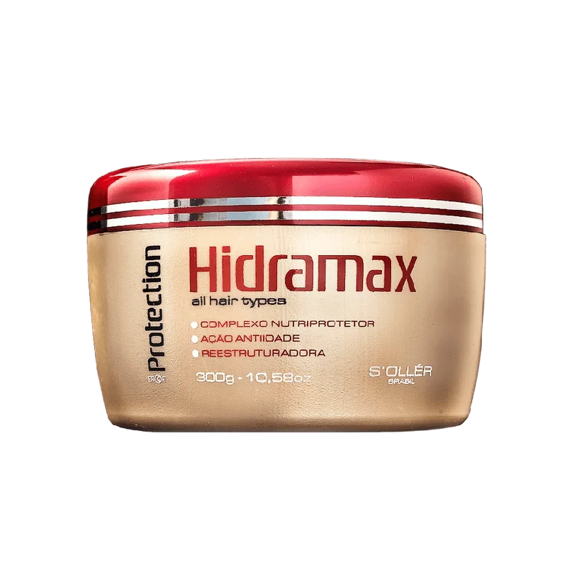 Hair care products with antioxidants-Anti Aging Hidramax Nutriprotector Complex Restructuring Mask 300g - Soller