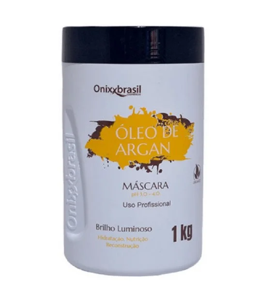 Fragrance-free hair care products-Argan Oil Hydration Nourishing Shine Softness Anti Hair Loss Mask 1Kg - Onixx