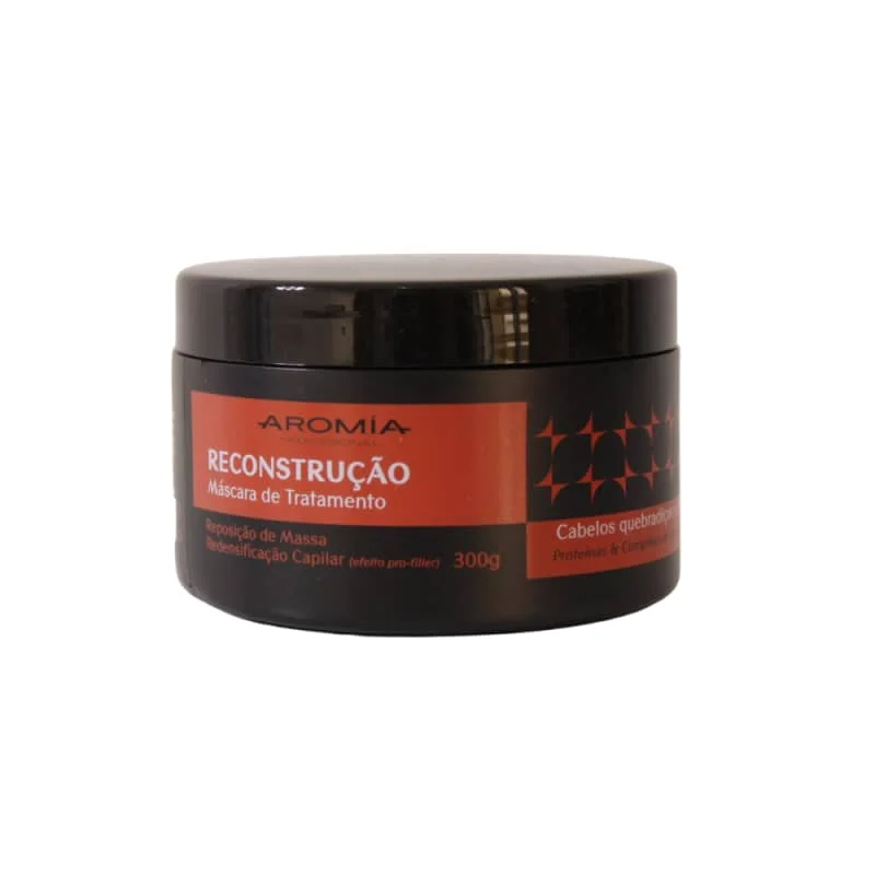 Hair care for neon dyed hair-Aromia Cosméticos Reconstruction- 300g Capillary Mask