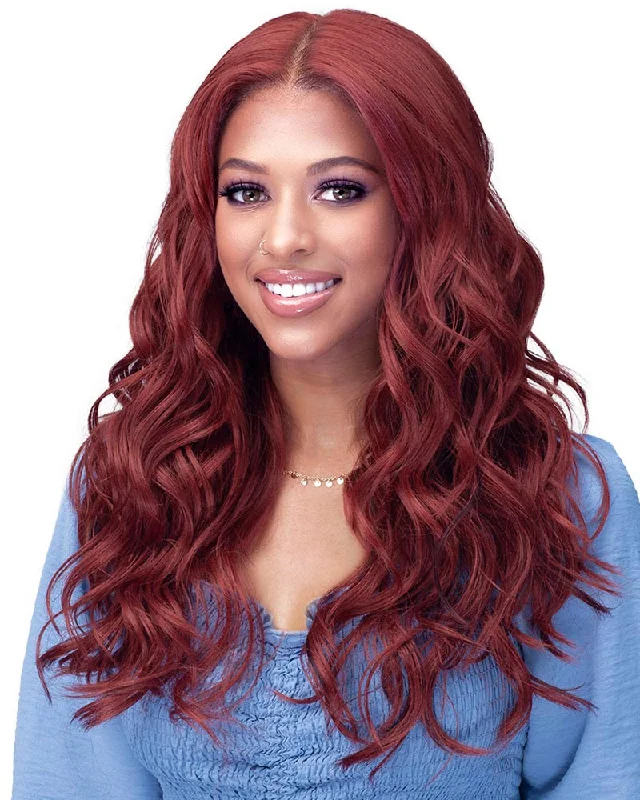 Durable synthetic wigs heat-safe-Aubree | Lace Front Synthetic Wig by Bobbi Boss