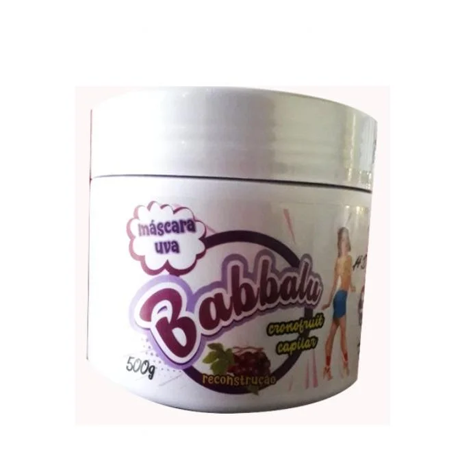 Hair care for bouncy curls-Babbalu Grape Cronofruit Schedule Reconstruction Mask 500g - HDS Cosmetics