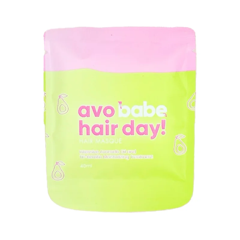 Moisturizing cream-Babe Formula Avo-Babe Hair Day! Hair Masque 40mL Sachet Pack