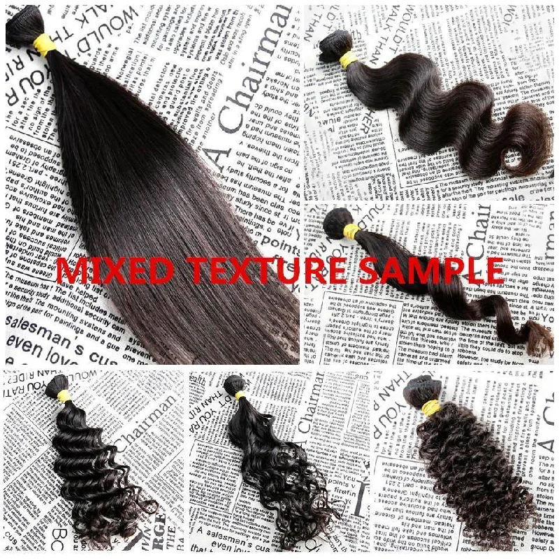 real person hair ring square edge-BAISI Hair Sample ,25-30g/piece  in 14inch 100% Human Hair