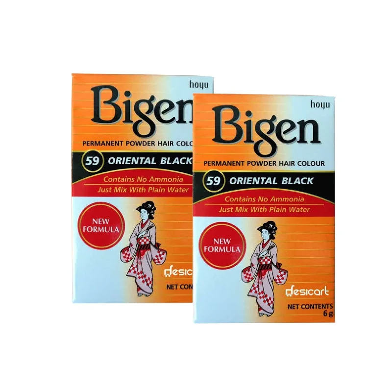 Root lifting mist-BIGEN 59 ORIENTAL BLACK HAIR (PACK OF 2)