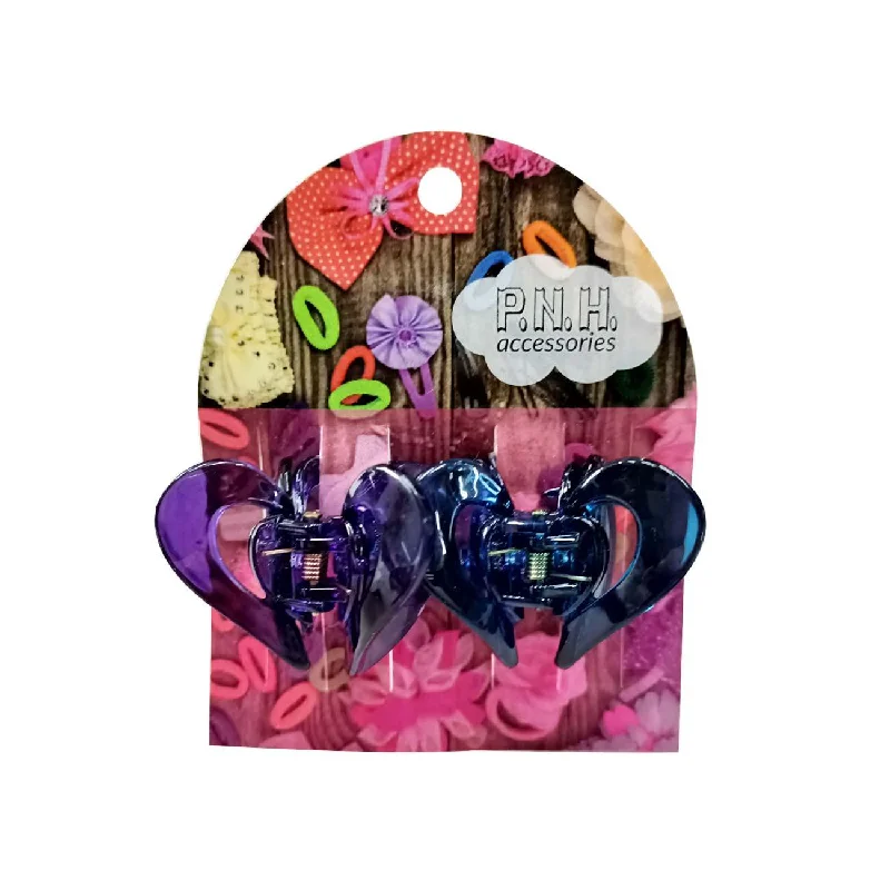 Breakage calming lotion-Blue & Purple Hair Clips