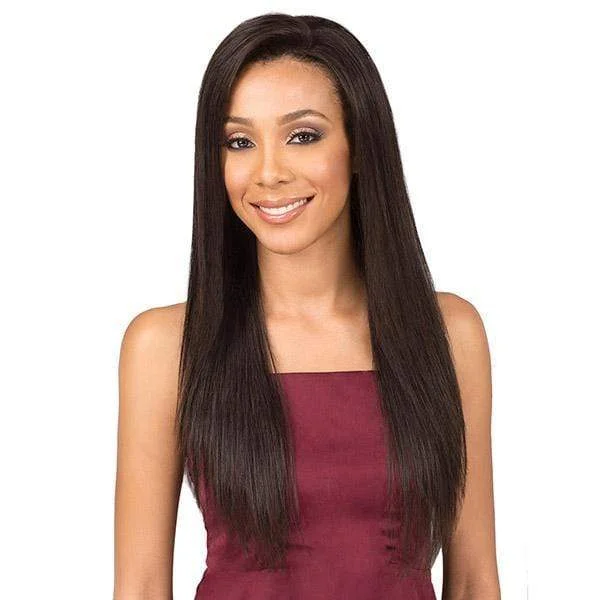 real person hair ring large band-Bobbi Boss 100% Human Hair Lace Front Wig - MHLF305 CHARIS