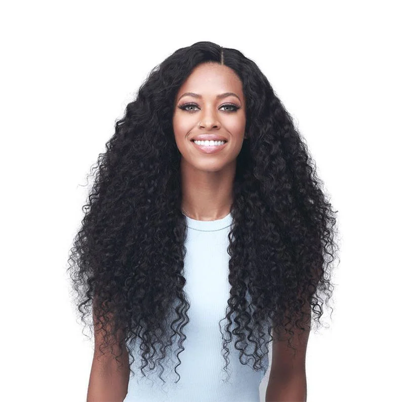 real person hair ring cultural craft-BOBBI BOSS 100% Unprocessed Human Hair Hd 360 Lace Perimeter Wet & Wavy Wig - MHLF755 PACO