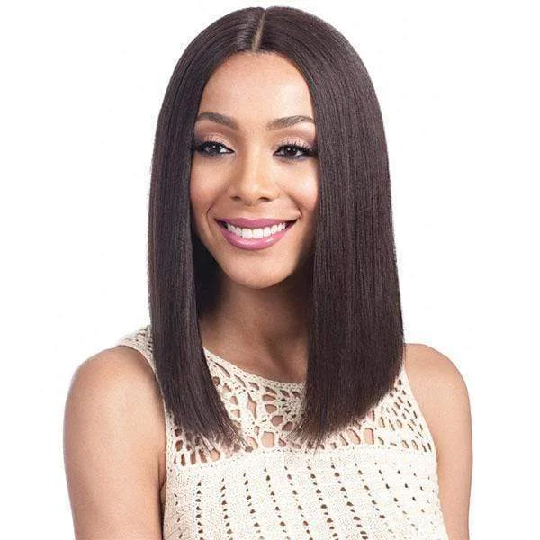 real person hair ring travel craft-Bobbi Boss Premium Human Hair Lace Front Wig - MHLF900 BINARA - Unbeatable