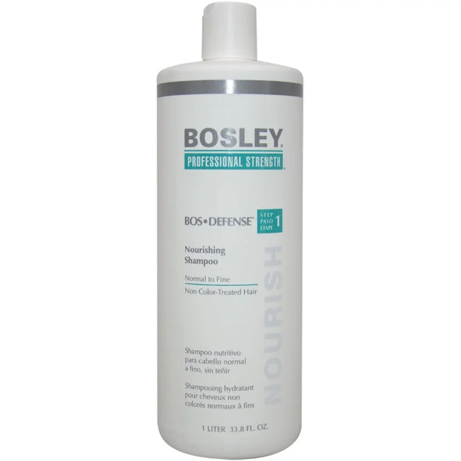 Bosley Defense Nourishing Shampoo for Normal to Fine Non Color-Treated Hair 33.8oz