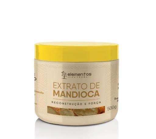 Hair care for humidity-damaged hair-Manioc Cassava Strength Reconstruction Treatment Hair Mask 500g - NutraHair