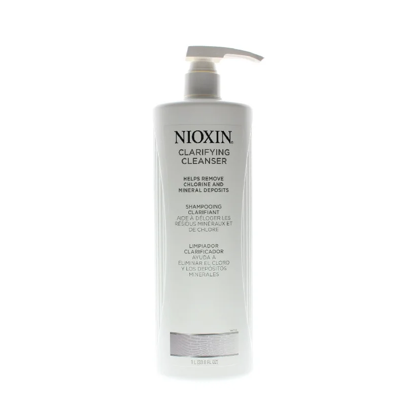 Nioxin Clarifying Shampoo cleanser for unisex 33.8 Oz