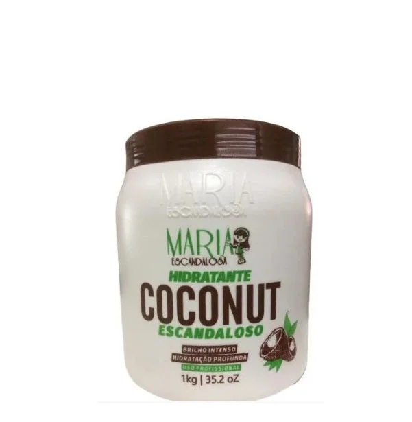 Hair care products for elderly-Coconut Deep Moisturizing Intense Brightness Mask 1Kg - Maria Escandalosa