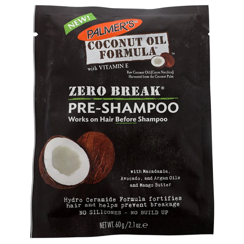 Palmer's Coconut Oil Zero Break Pre-Shampoo for Unisex 2.1 oz