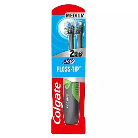 Colgate Toothbrush 360 Battery Floss Tip