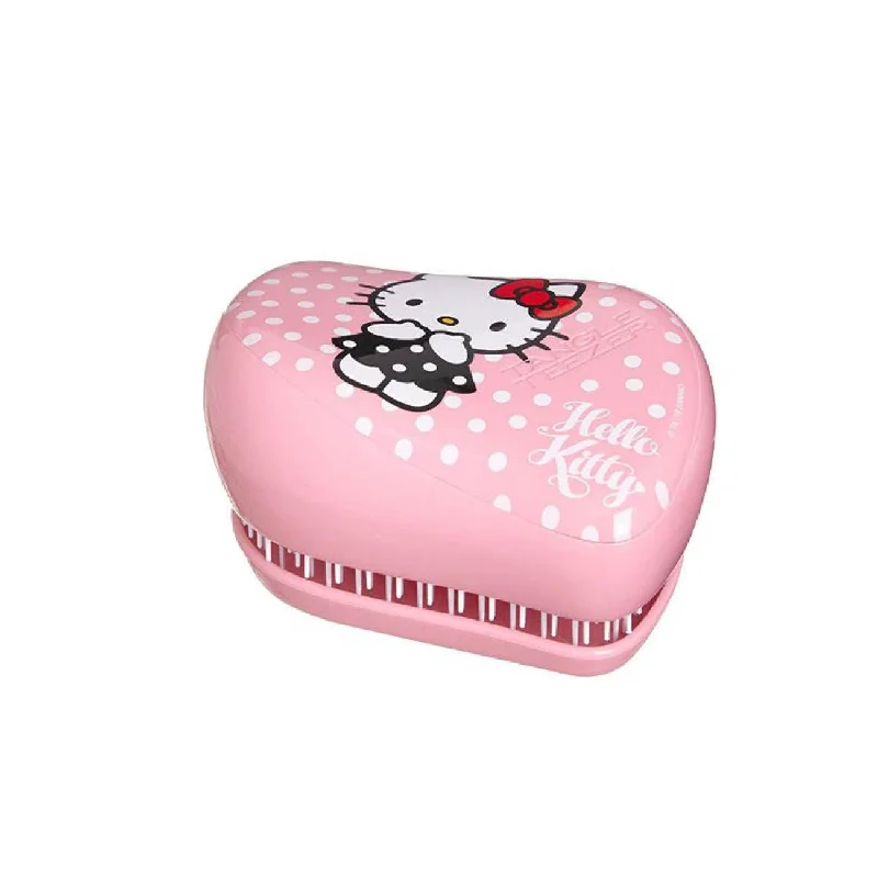 Compact Styler On-The-Go Detangling Hairbrush Smooth and Shine Hello Kitty