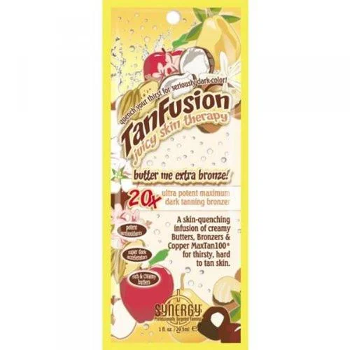 Glitter mist-Synergy Tan Fusion Butter Me Extra Bronze! 29.5ml sachet