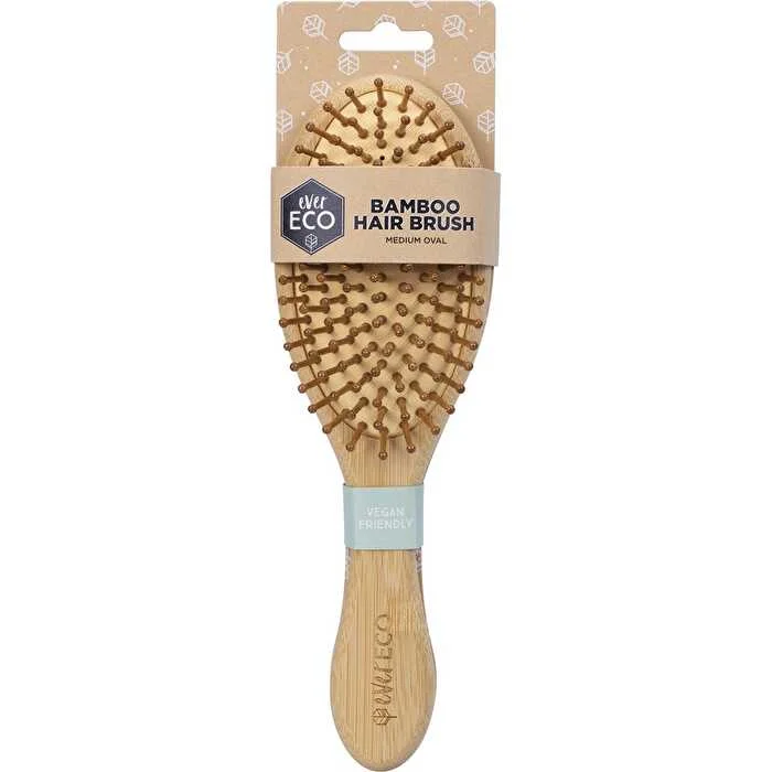 Ever Eco Bamboo Hair Brush Medium Oval