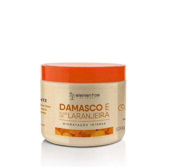 DIY hair care for volume lift-Damascous Elements of the Earth Orange Flower Moisturizing Mask 500g - NutraHair