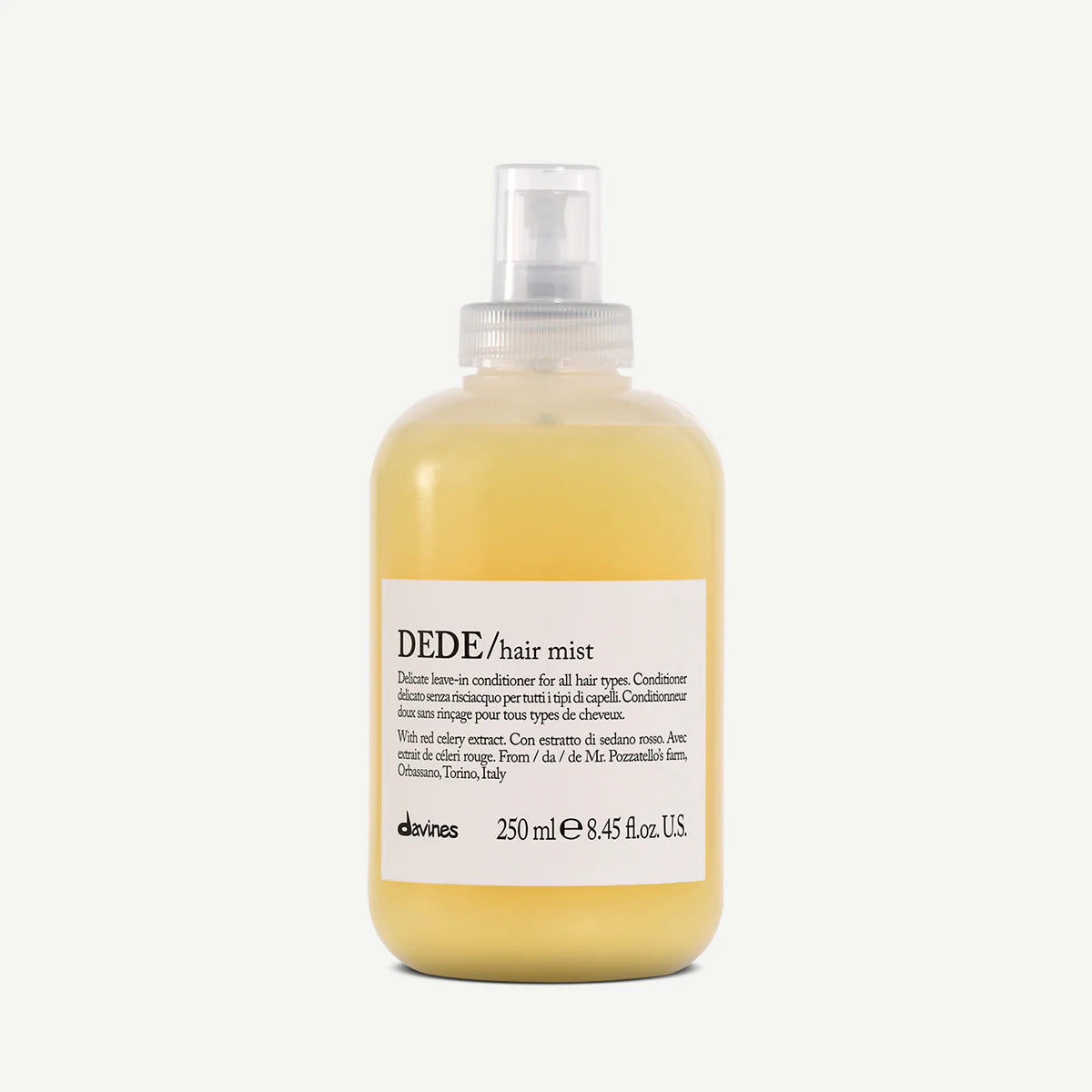 Static calming lotion-Davines DEDE Leave In Hair Mist