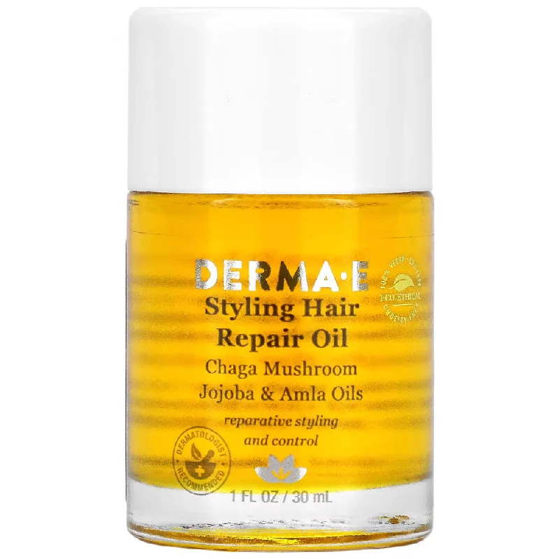 Hair care for male pattern baldness-Derma E Bonding Hair Repair Oil 1 oz