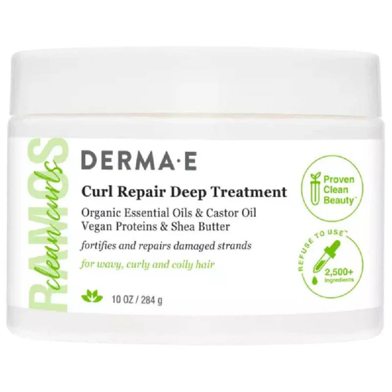 Sunblock hair care products-Derma E Curl Repair Deep Treatment 10 oz