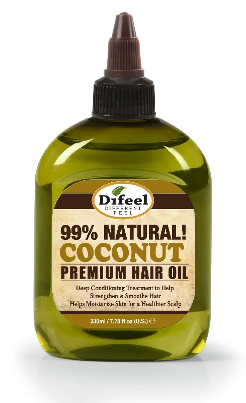 Best hair care with cupuacu butter-Difeel Premium Natural Hair Oil Coconut 7.78 oz