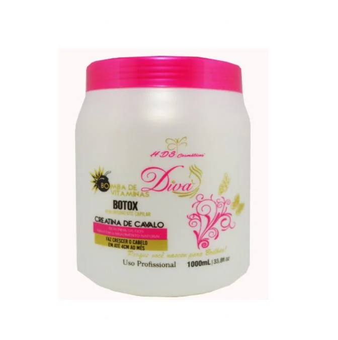 Best hair care for white hair-Diva Realignment Deep Hair Mask Horse Creatine Growth Mask 1Kg - HDS Cosmetics