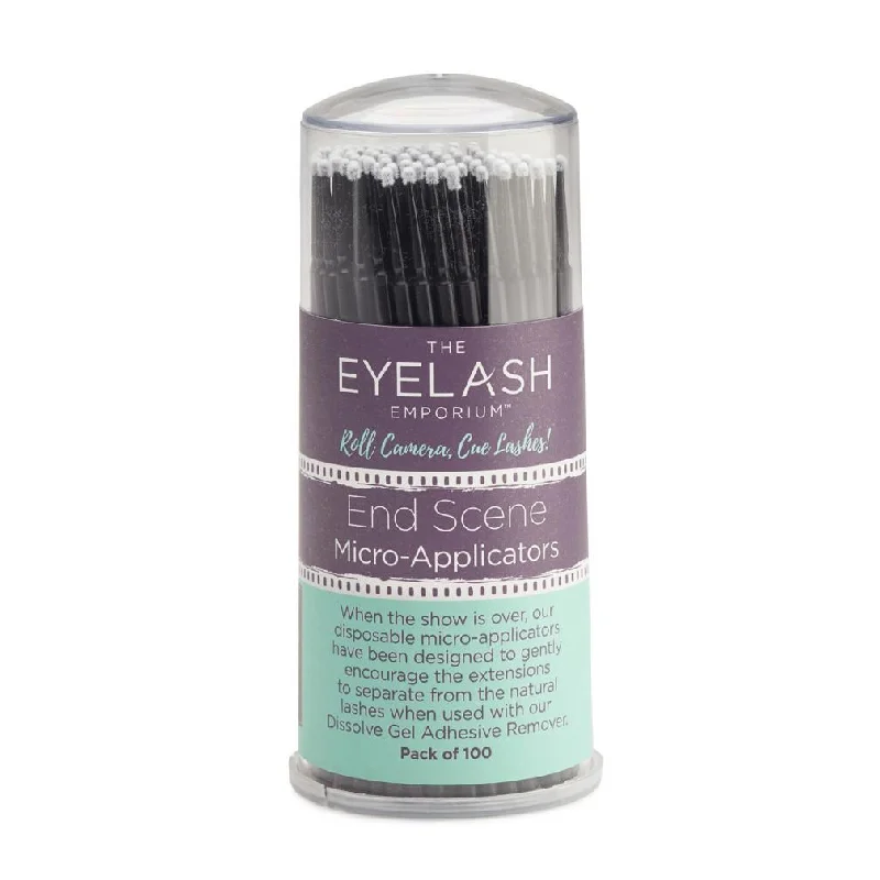 Shine-enhancing spray-The Eyelash Emporium End Scene Micro Applicators