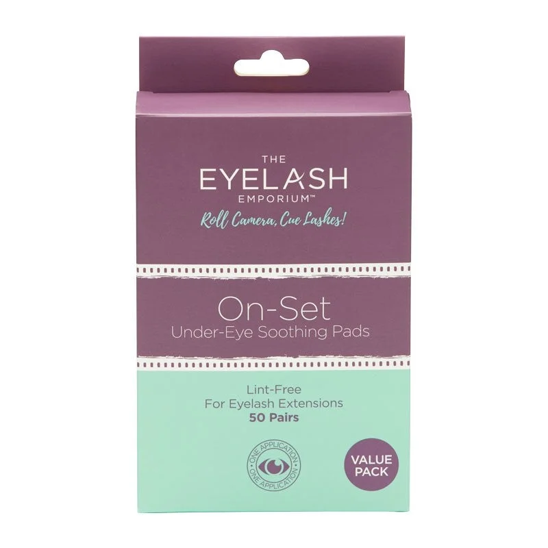 Luster balm-The Eyelash Emporium On-Set Under Eye Gel Patches: Value Pack 50 pcs